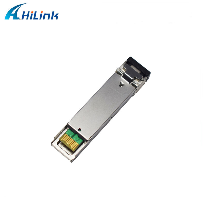 هيلينك 1.25Gb / s SFP ناقل بصري 1550nm 80km قابلة للضغط الساخن GBIC متوافقة مع RoHS