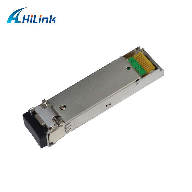 هيلينك 1.25Gb / s SFP ناقل بصري 1550nm 80km قابلة للضغط الساخن GBIC متوافقة مع RoHS