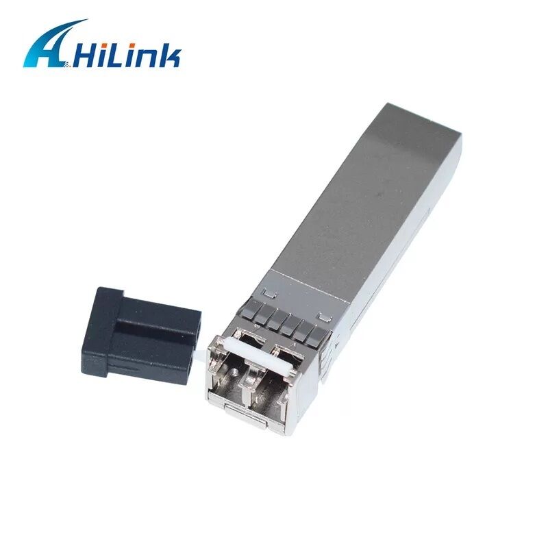 هيلينك متوافق 1.25G DWDM SFP جهاز استقبال بصري مع رابط LC مزدوج لمسافة 40km / 80km / 120km / 160km