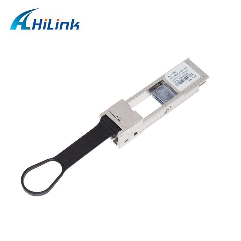 محول QSA28 100G QSFP28 إلى 25G SFP28 محول فتحة مع تصميم قابلة للشحن الساخن ومراقبة EEPROM DDMI المدمجة