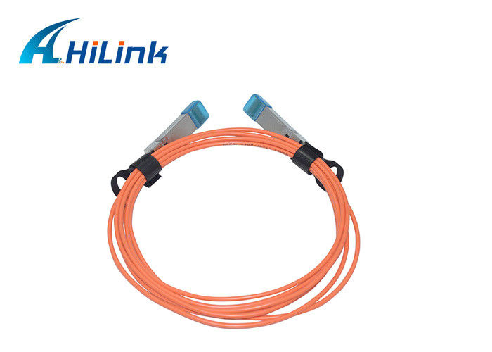 PVC سترة المواد AOC كبل بصري نشط SFP-10G-AOC 10Gbps SFP + إلى SFP +