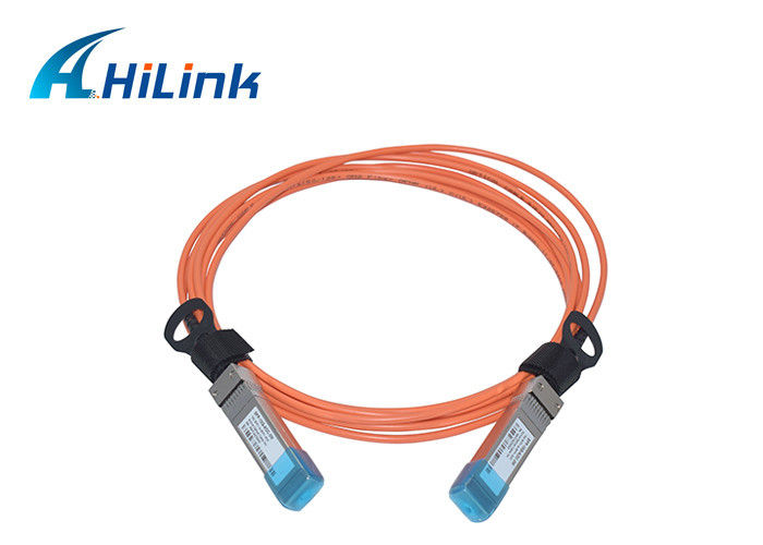 PVC سترة المواد AOC كبل بصري نشط SFP-10G-AOC 10Gbps SFP + إلى SFP +