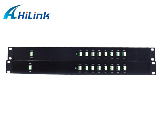 1U 8CH DWDM MUX DEMUX 8 قنوات HL-DW-MUX-8CH LC / APC