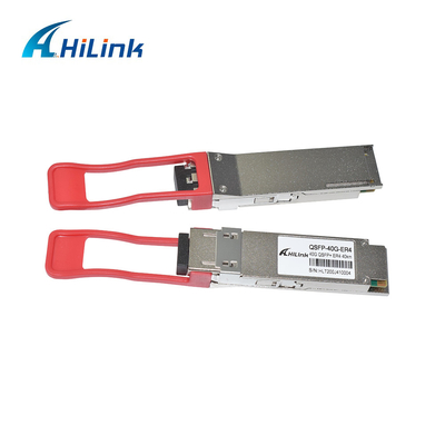 40G QSFP + وحدة الإرسال والاستقبال SWDM4 850nm OM3 DOM DDM