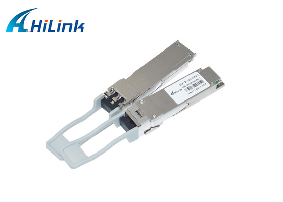الطول الموجي 850-940nm الألياف البصرية جهاز الإرسال والاستقبال LC موصل 100G-Base QSFP28 SWDM4