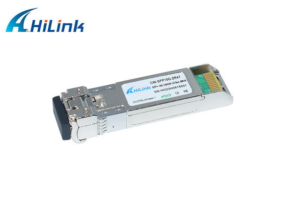 وحدة بصرية 10GBASE CWDM SFP 80KM CWSFP10G 1470nm LC UPC Connector DOM