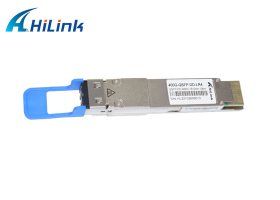 SMF Optical Transceiver Duplex LC Connector 400Gb / S QSFP-DD LR4 10km