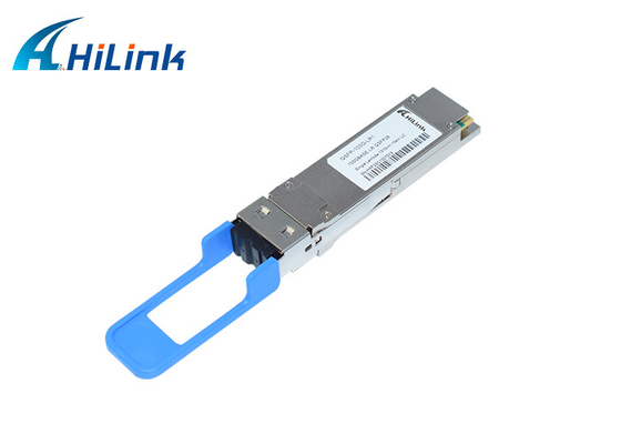 100G LR1 QSFP28 وحدة الإرسال والاستقبال الضوئية أحادية لامدا 1310nm 10km LC لمركز البيانات