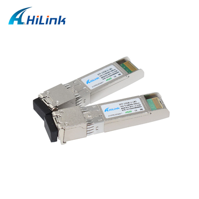80 كجم 10G SFP + وحدة الإرسال والاستقبال STM-64 OC-192 WDM 80KM 10G-ZR4-80KM SMF 1490nm / 1550nm