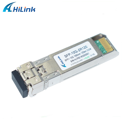10G 120KM ZR SFP + وحدة الإرسال والاستقبال SMF STM-64 120KM 1550nm DOM Module