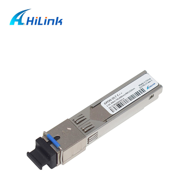 وحدة GPON OLT C ++ SFP 2.5G 20km TX 1490nm 2.488Gbps RX 1310nm 1.244Gbps SFP BIDI SC / UPC