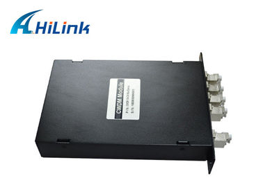 1470 - 1530 نانومتر LGX صندوق CWDM مسك الغزال Demux الوحدة 4 القناة مع LC / APC الموصل