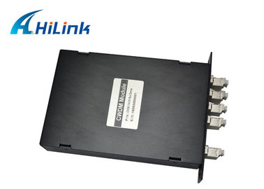 FC / SC / ST CWDM الألياف مسك الغزال LGX وحدة بصري معدد وDemultiplexer