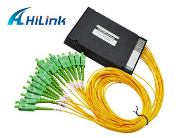 1260nm - 1610nm CWDM مسك الغزال Demux وحدة، 16 قناة CWDM تصفية SC / APC