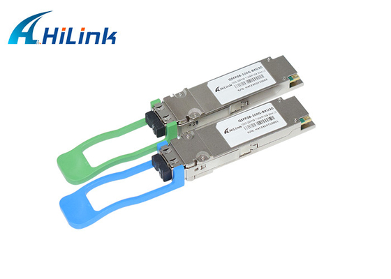 100Gb / s QSFP28 ER 30KM BIDI جهاز إرسال واستقبال بصري واحد لامدا QSFP28-100G-BXU30 / QSFP28-100G-BXD30