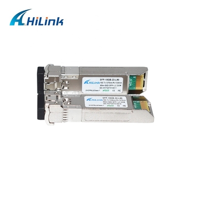 10GBASE BIDI 1490/1550nm SFP+ 10G Ethernet فائبر أوبتيكال ترانسسيفر واحد SFP+ BIDI 10G 80KM