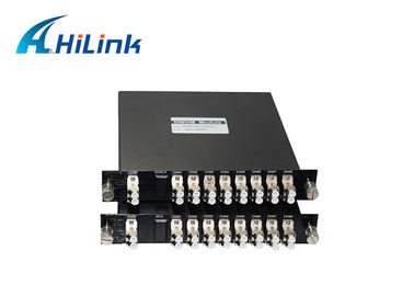 LGX Box المضاعف Demultiplexer البصرية Mux Demux 1x8ch المزدوج الألياف عالية العزلة