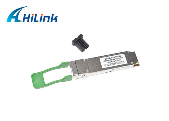 QSFP28 CWDM4 2KM 100G Qsfp + جهاز الإرسال والاستقبال البصري 100G متوافق مع الوحدة النمطية LC موصل