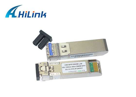 وحدة الألياف البصرية Hilink 10G 20KM CWDM SFP + وحدة الإرسال والاستقبال البصرية