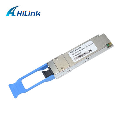 موصل LR 1310nm QDR DDR QSFP + جهاز الإرسال والاستقبال 40GBASE 10KM MPO