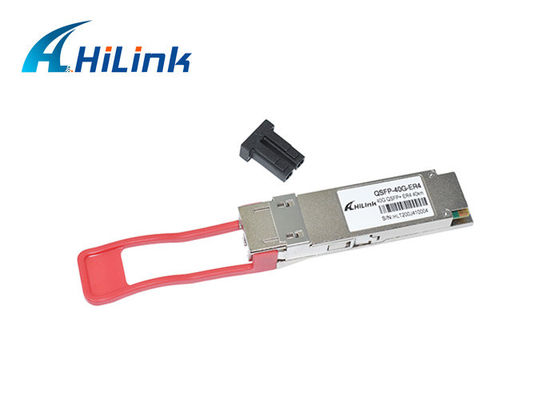 40G QSFP + 40KM LC وحدة الإرسال والاستقبال البصرية 1330nm دوبلكس LC