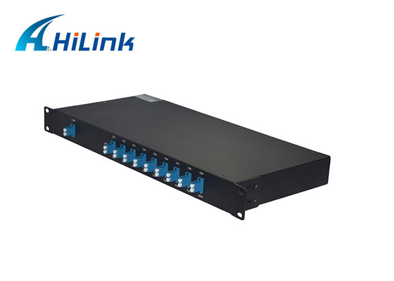 APC UPC 100G DWDM MUX WDM حل مضاعف تقسيم الطول الموجي 16CH