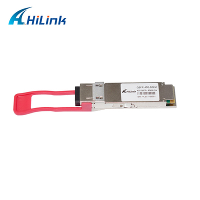 وحدة الإرسال والاستقبال الضوئية 1310 نانومتر 40 كم QSFP-40G-ER4 QSFP + DOM LC SMF