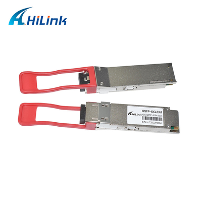 وحدة الألياف البصرية لجهاز الإرسال والاستقبال LC 40G QSFP 60 كم ER4 لـ FTTX