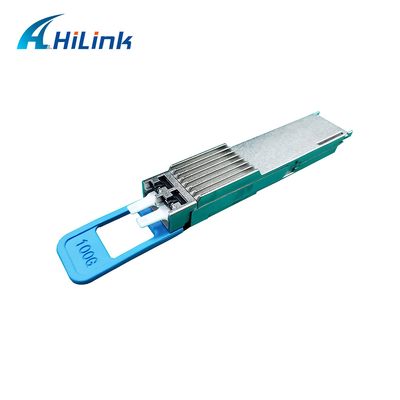 جهاز إرسال واستقبال بصري 80 كجم مزدوج CS Qsfp 100G DWDM EML 2 * 27.5G DWDM TOSA