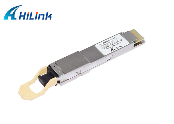QSFPDD 400G QSFP + جهاز الإرسال والاستقبال MMF متعدد الأوضاع 850nm SR8 100m موصل MPO16 أحادي
